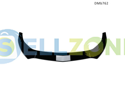 Μαύρη αεροτομή για μπροστινό προφυλακτήρα Mercedes A W176 Facelift 2016-2018 - DMb762